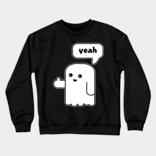 Funny ghost Crewneck Sweatshirt